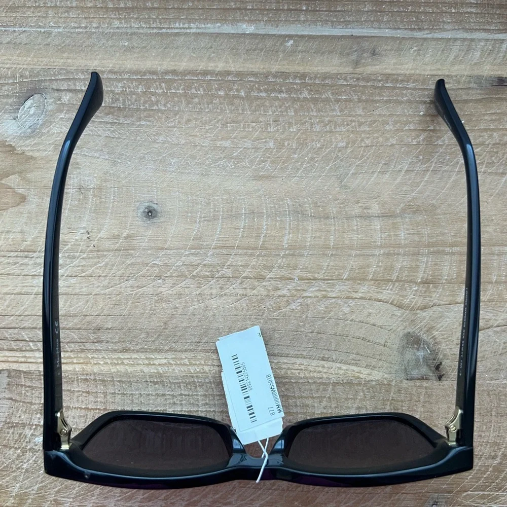MAX MARA LOGO4 MM0010 Black Sunglasses Frame 55-17-140 New - Picture 3 of 8